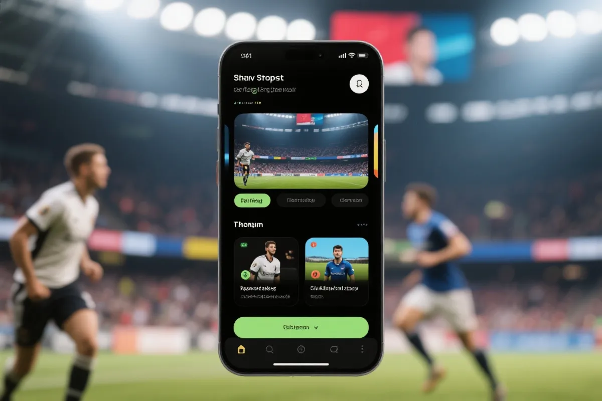 咪咕体育App界面示意